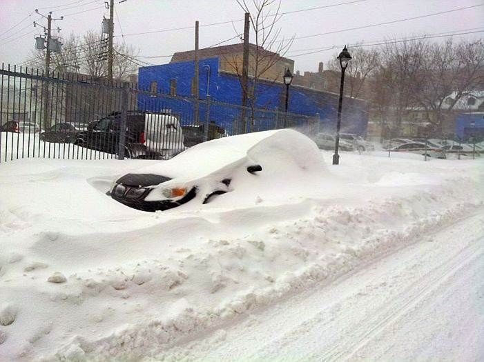 Как чистят снег в Канаде