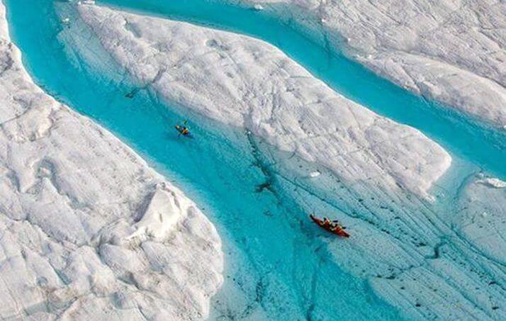 Сині річки в Гренландії