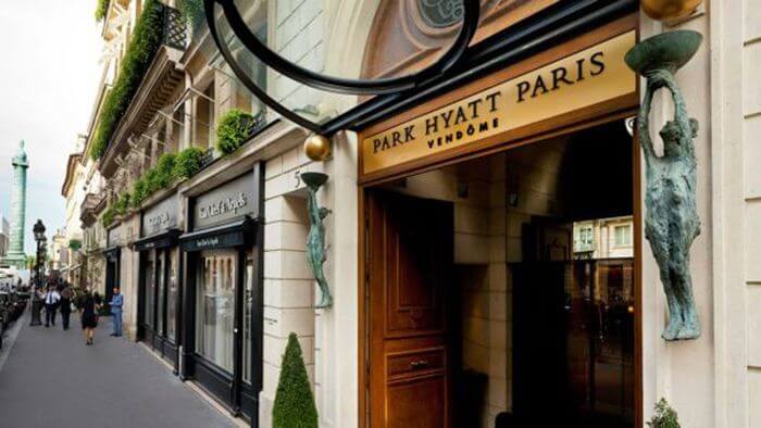 Отель «Park Hyatt Paris-Vendôme» в Париже