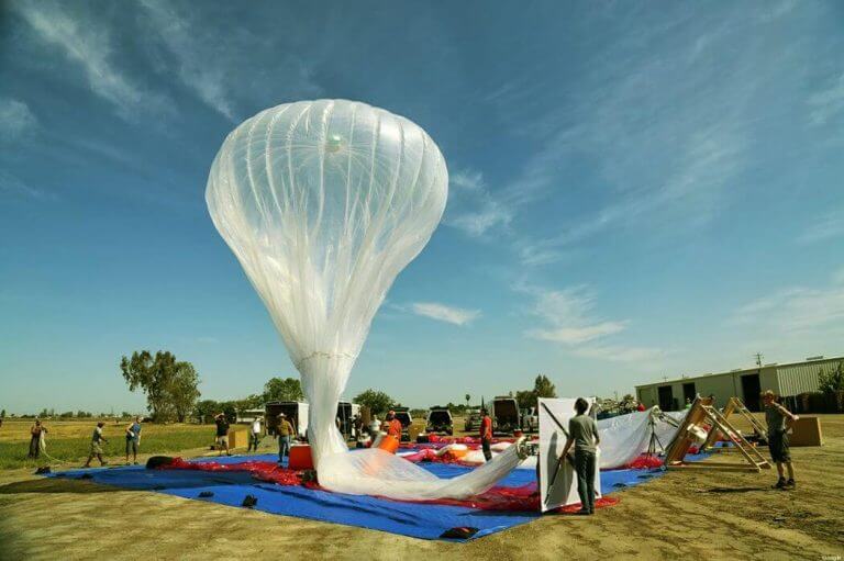 Google готов к раздаче Интернета с воздушных шаров