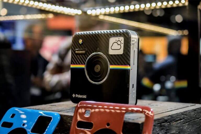 14-мегапиксельная камера-принтер в форме логотипа Instagram — Polaroid snap